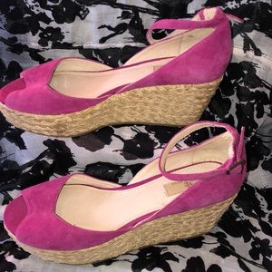 Mia limited edition wedge shoes size 10m